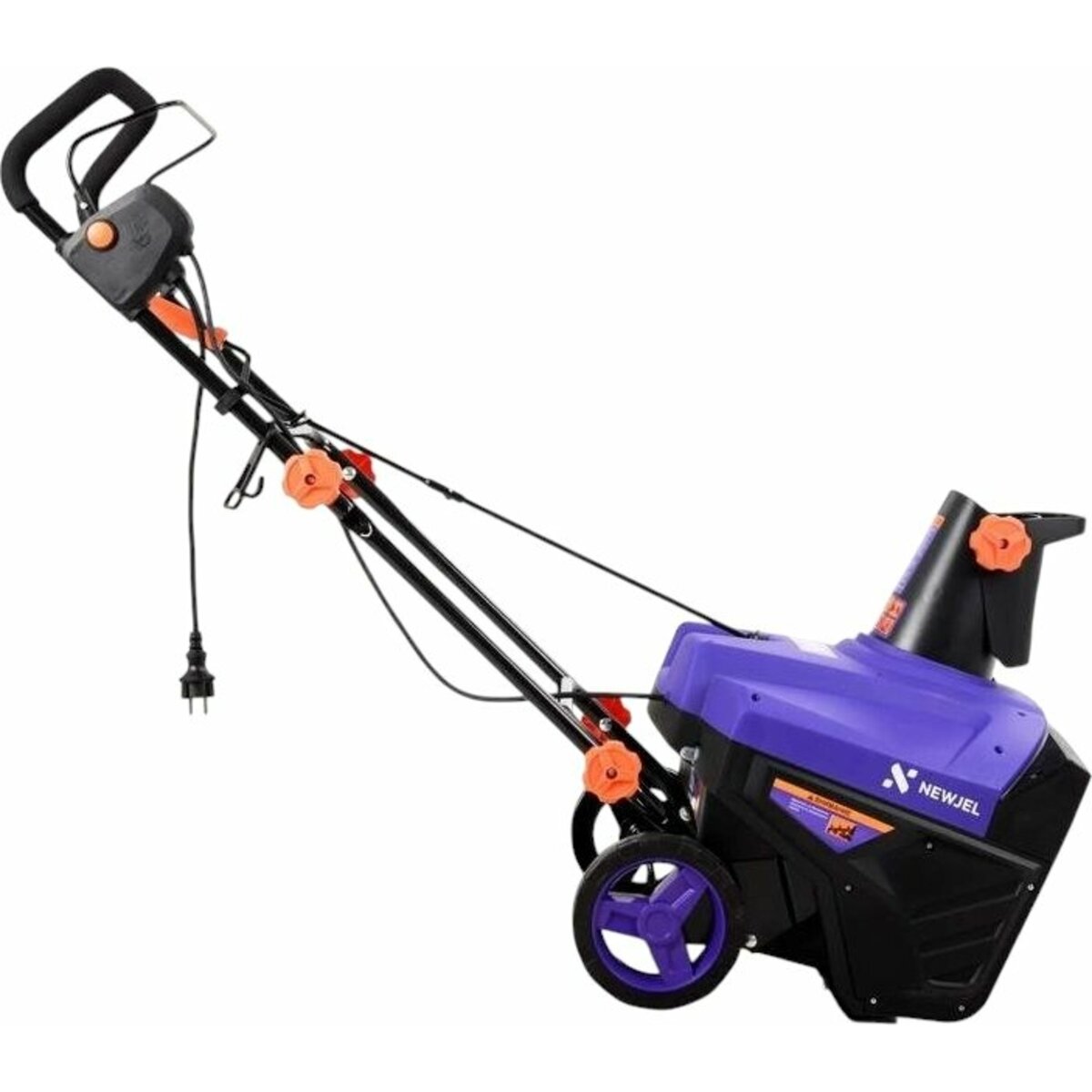 Снегоуборщик электр. Newjel NJ40104 (Цвет: Purple)