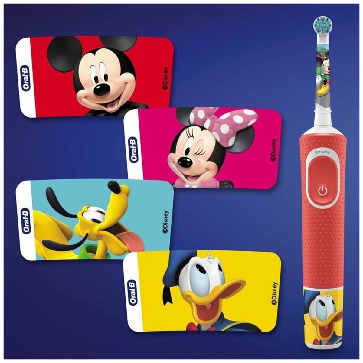 Электрическая зубная щетка Oral-B Vitality Kids Mickey (Цвет: Red)