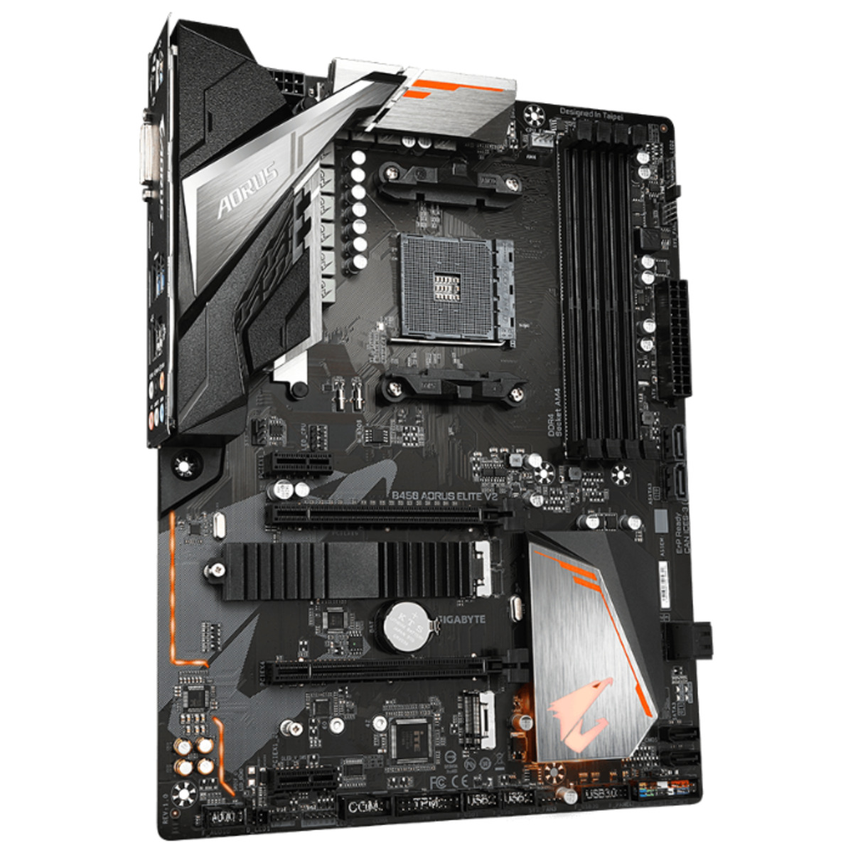 Материнская плата Gigabyte B450 AORUS ELITE V2