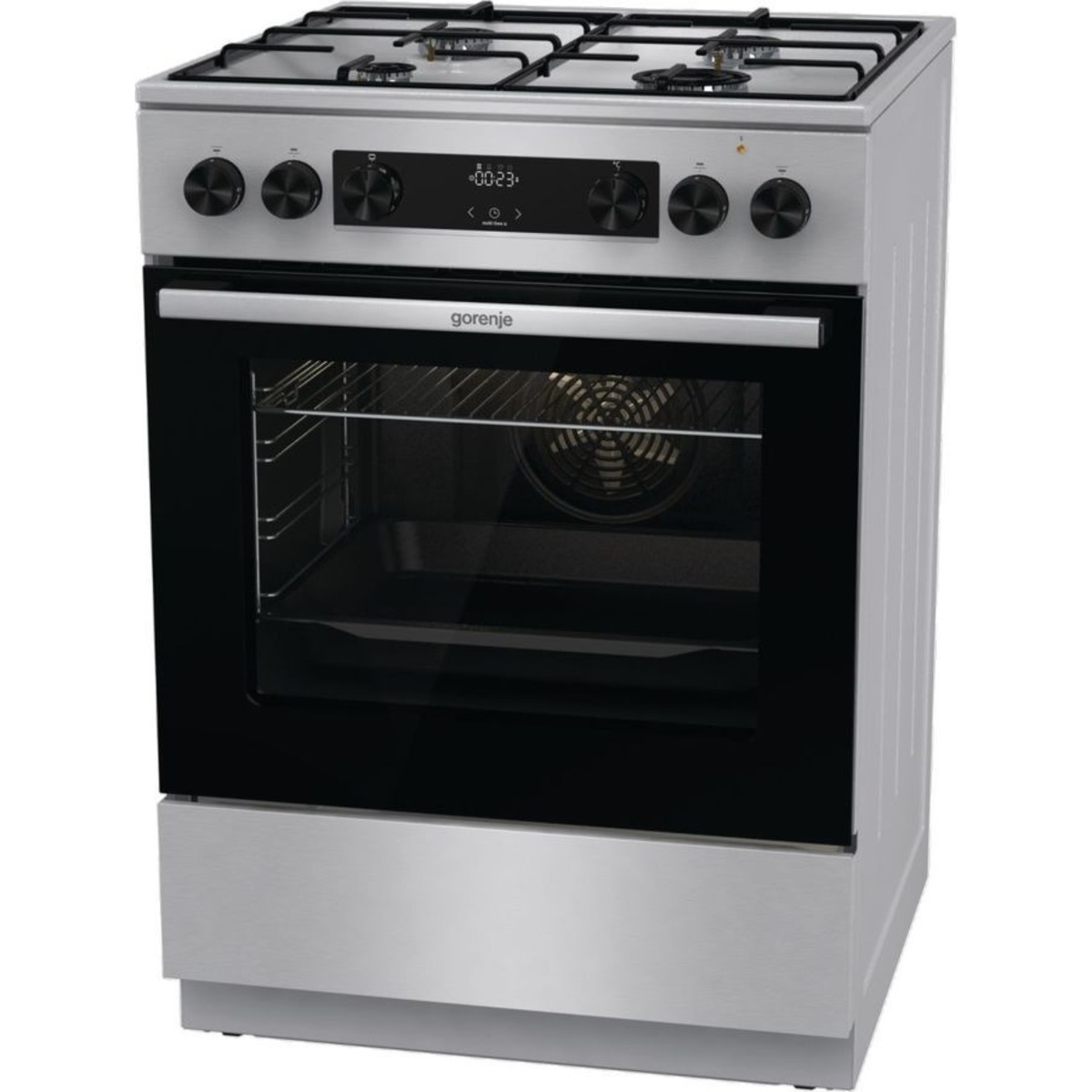 Плита комбинированная Gorenje GKS6C70XJ (Цвет: Inox)