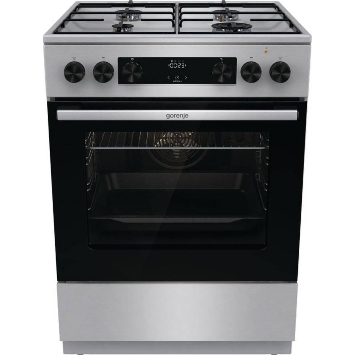 Плита комбинированная Gorenje GKS6C70XJ (Цвет: Inox)