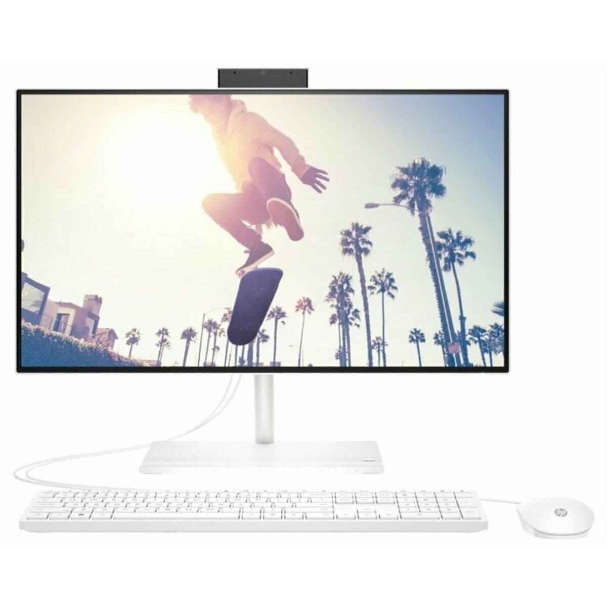 Моноблок HP 24-cb1025nh 6V339EA (Core i5-1235U 1.3 ГГц / 8Gb / SSD512GB / Iris Xe Graphics / 24