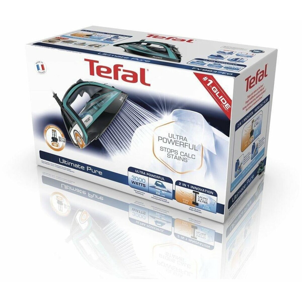 Утюг Tefal FV9844E0 (Цвет: Black / Turquoise)