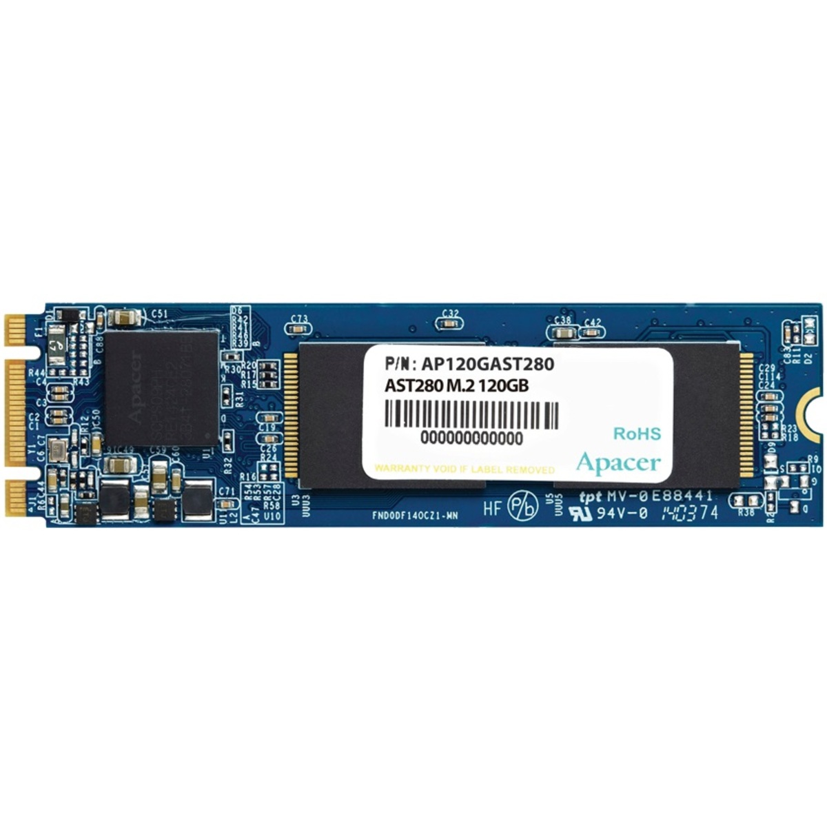 Накопитель SSD Apacer 120Gb M.2 AP120GAST280-1 