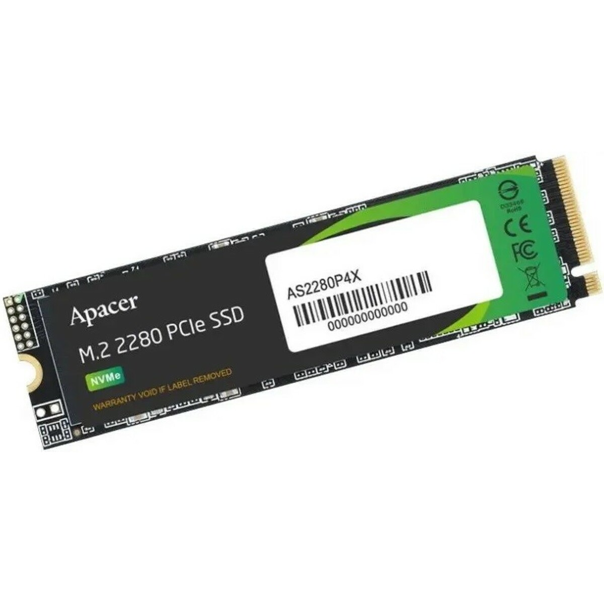 Накопитель SSD Apacer 512Gb M.2 PCIE AP512GAS2280P4X-1