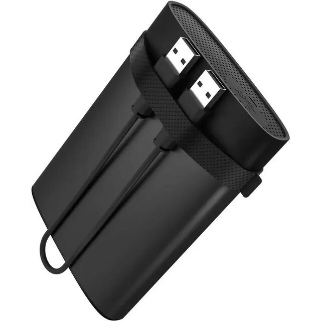 Жесткий диск Silicon Power USB 3.0 2TB SP020TBPHD85BS3K, черный