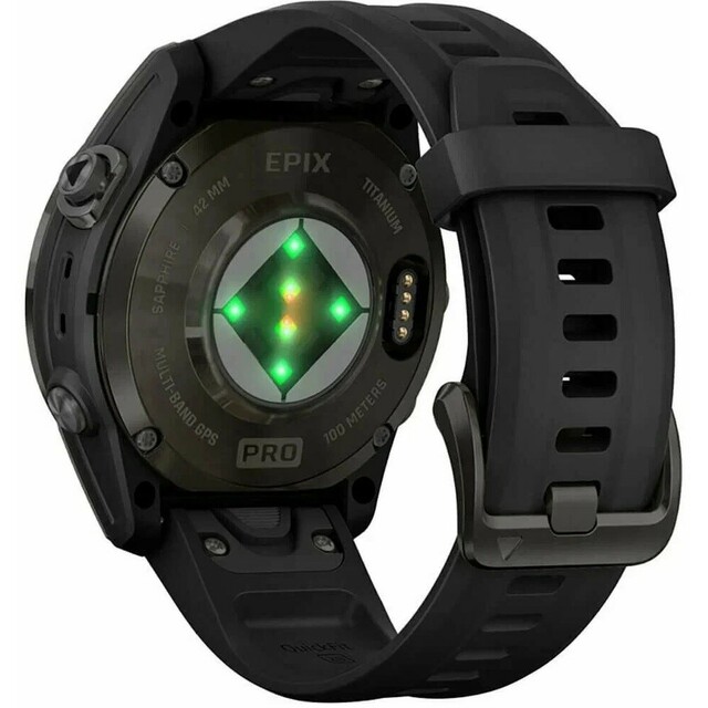 Умные часы Garmin Epix Pro (Gen 2) Sapphire 42mm (Цвет: Carbon Gray)
