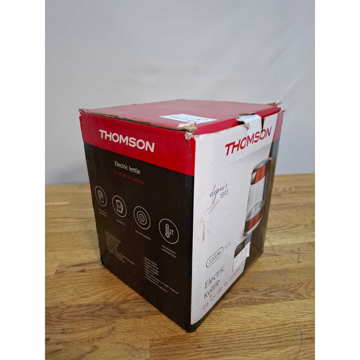 Чайник Thomson K20ES-2001 (Цвет: Red) 