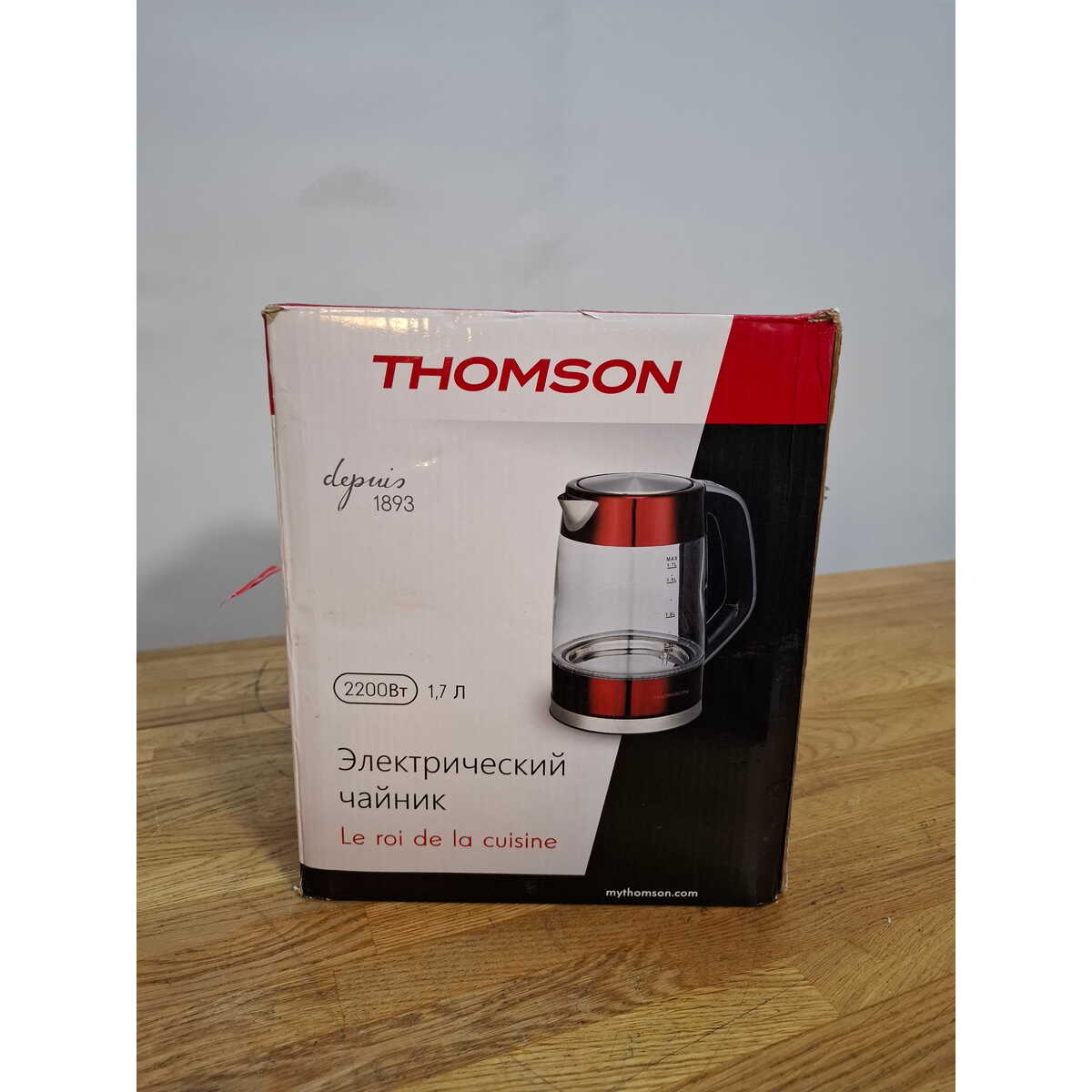 Чайник Thomson K20ES-2001 (Цвет: Red) 