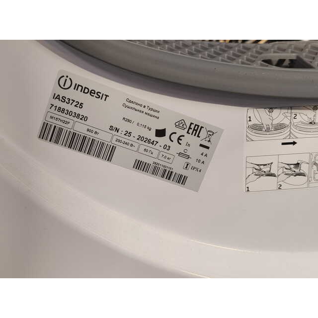 Стиральная машина Beko WSPE6H616A (Цвет: Anthracite)