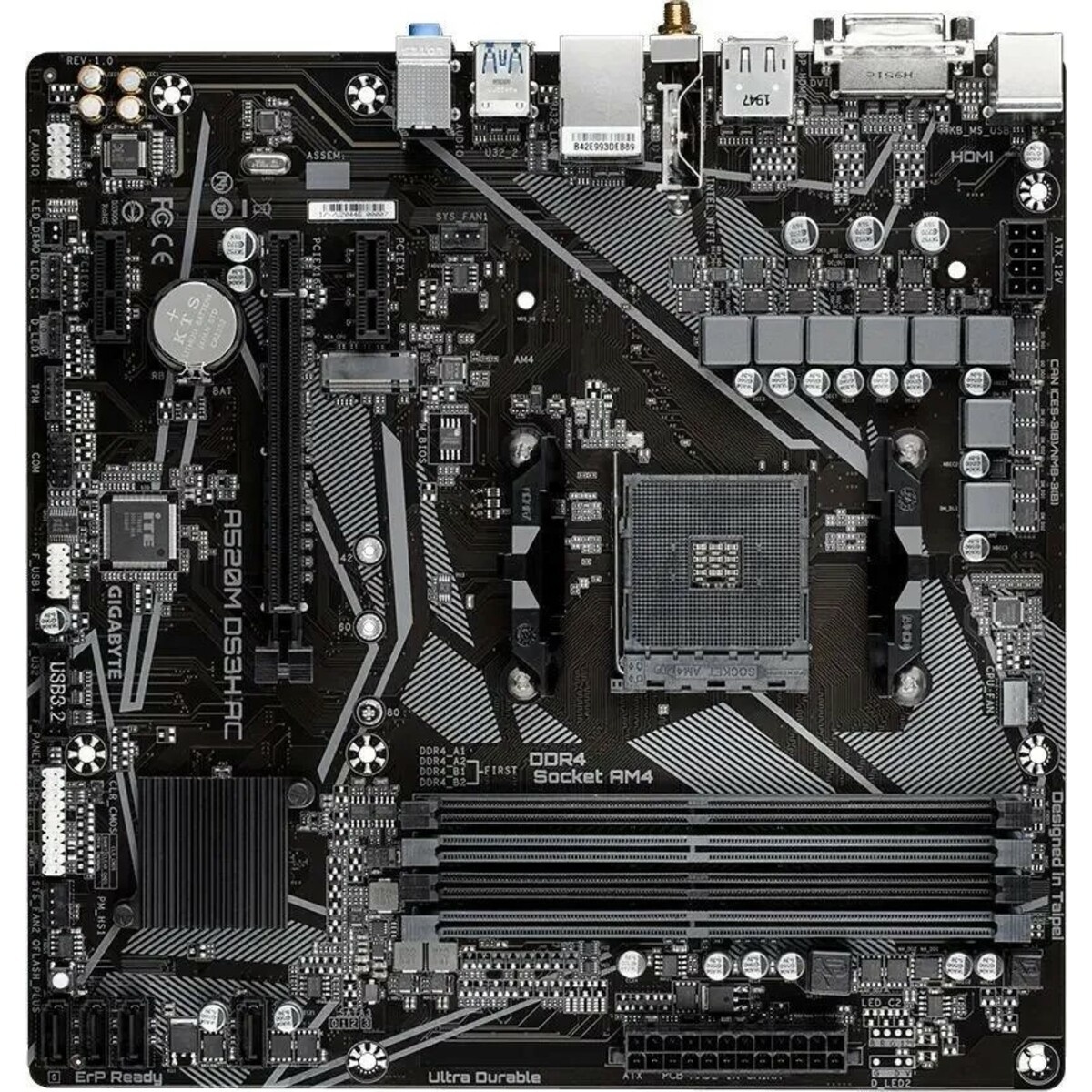 Материнская плата Gigabyte A520M DS3H AC