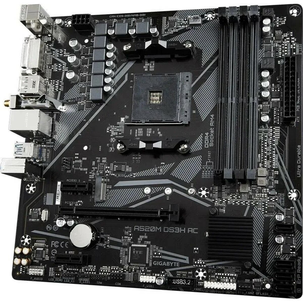 Материнская плата Gigabyte A520M DS3H AC