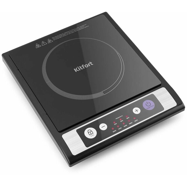 Плита электрическая Kitfort КТ-107, черный