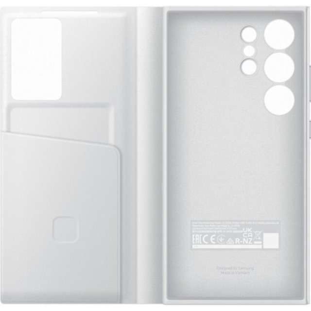 Чехол-книжка Samsung Smart View Wallet Case для смартфона Samsung Galaxy S24 Ultra, белый