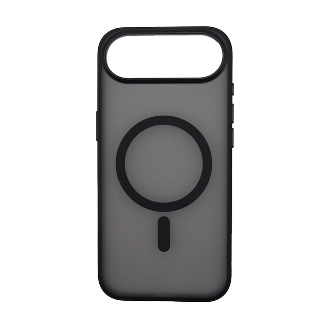 Чехол-накладка Comma Joy Elegant Magnetic Anti-Shock Case(Built-In Touch) для iPhone 17 Air (Цвет: Black)