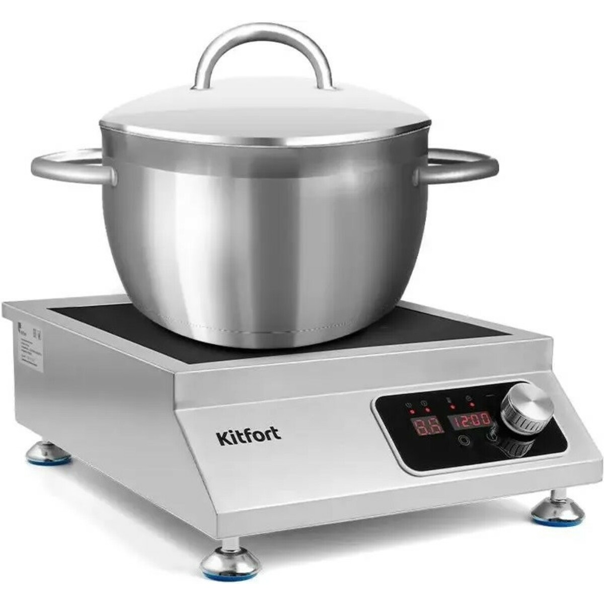 Плита электрическая Kitfort КТ-143 (Цвет: Silver/Black)