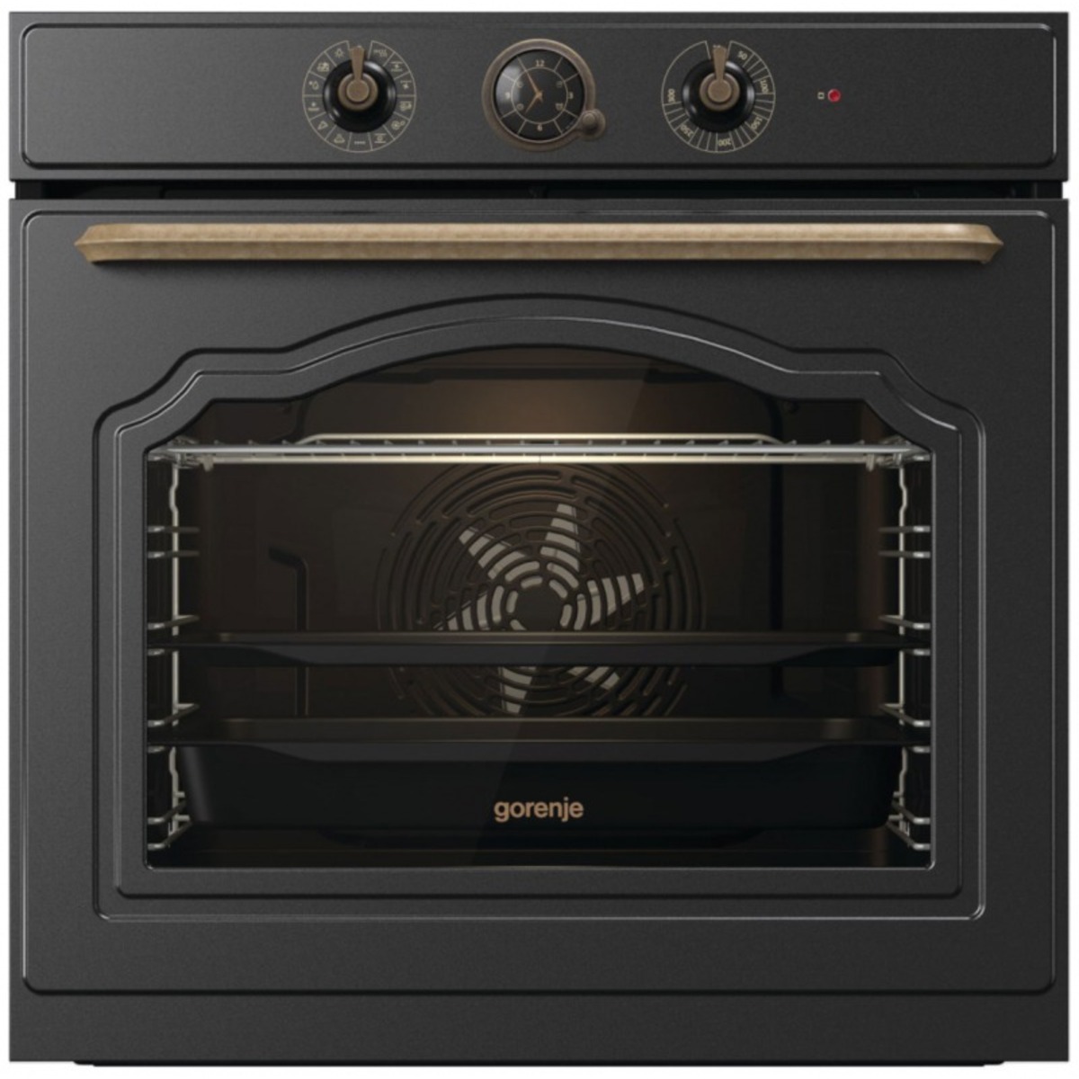 Духовой шкаф Gorenje BOS67371CLB, черный