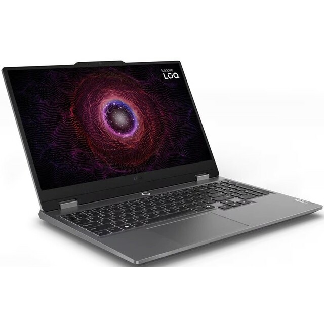 Ноутбук Lenovo LOQ 15ARP9 (Ryzen 5 7235HS/24Gb DDR5/SSD512GB/NVIDIA GeForce RTX 3050 6Gb/ 15.6 /noOS/gray) (83JC005FRK)