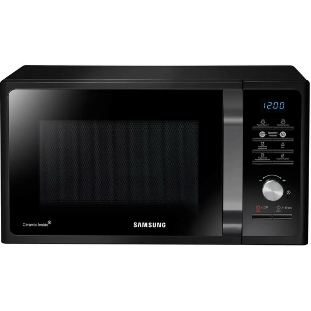 Микроволновая печь Samsung MS23F302TAK / BW, черный