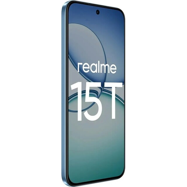 Смартфон realme 15T 12/256Gb (Цвет: Metallic Blue)