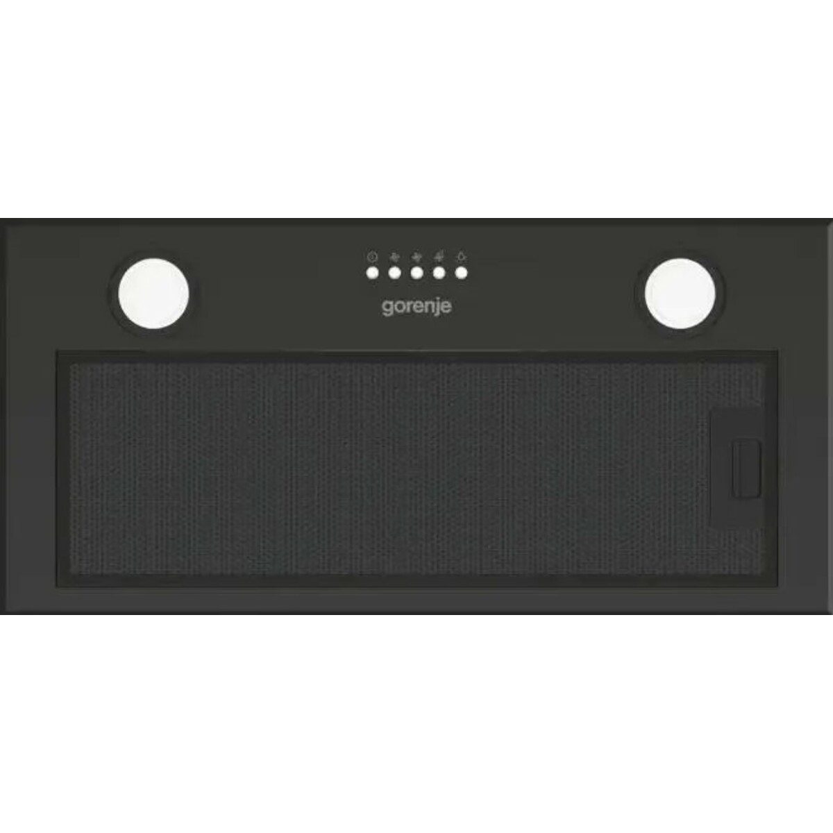 Вытяжка встраиваемая Gorenje BHI626E6B, черный 