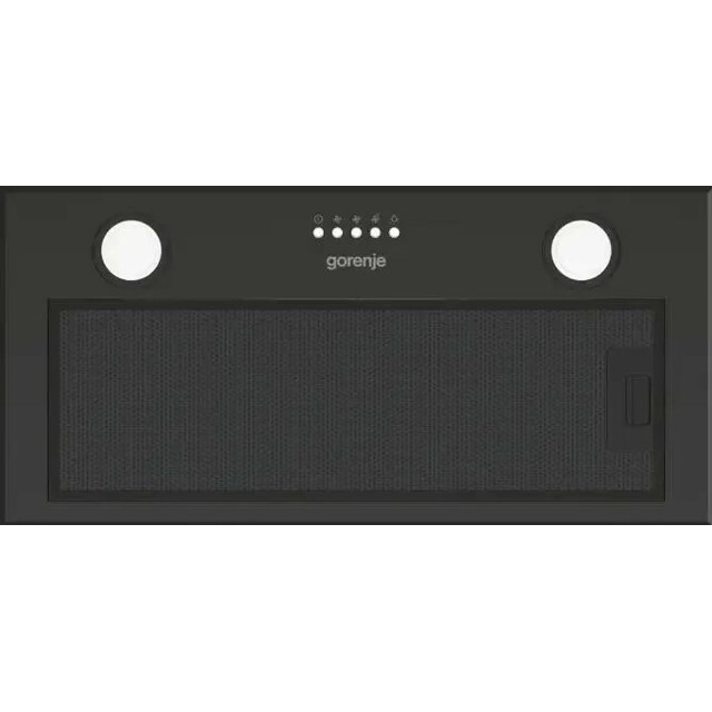 Вытяжка встраиваемая Gorenje BHI626E6B, черный 