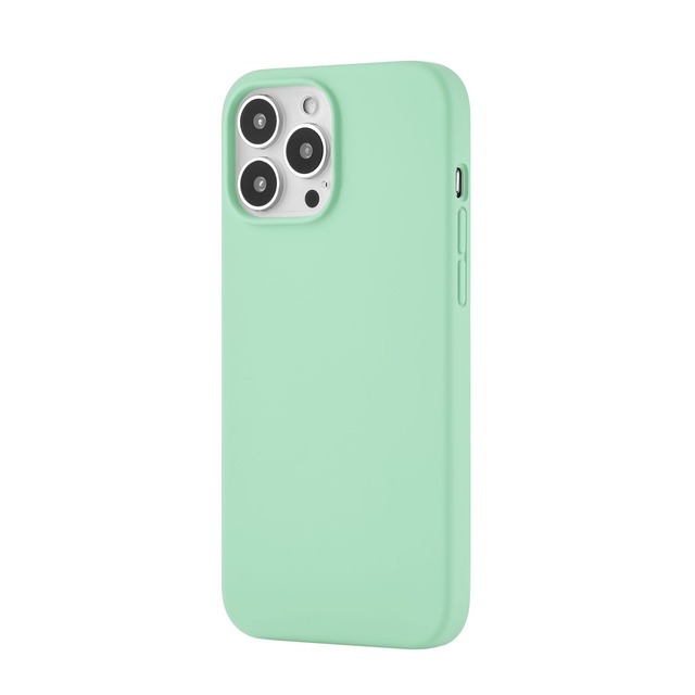 Чехол-накладка uBear Touch Case для смартфона Apple iPhone 13 Pro Max (Цвет: Light Green)