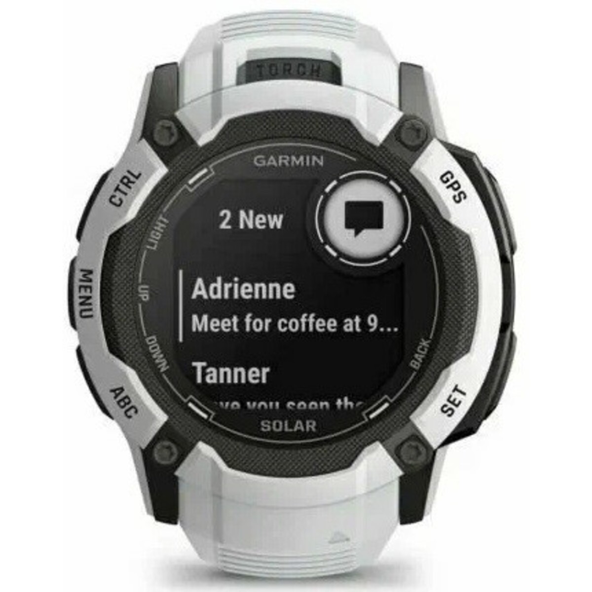 Умные часы Garmin Instinct 2X Solar, белый