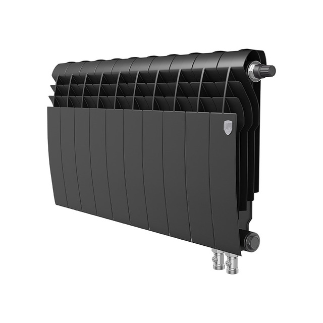 Радиатор Royal Thermo BiLiner 350 / Noir Sable VDR 10 секц. (Цвет: Black)