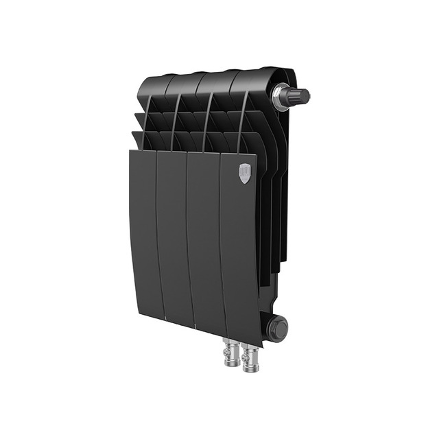 Радиатор Royal Thermo BiLiner 350/Noir Sable VDR 4 секц. (Цвет: Black)