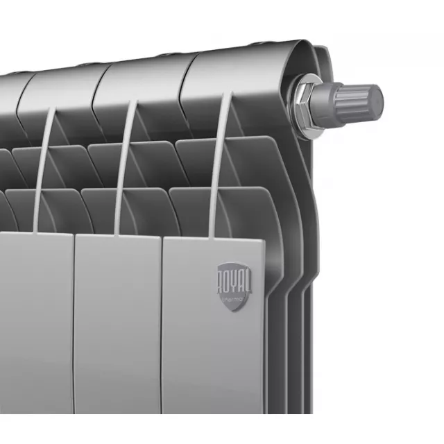 Радиатор Royal Thermo BiLiner 350/Silver Satin VDR 10 секц. (Цвет: Silver)