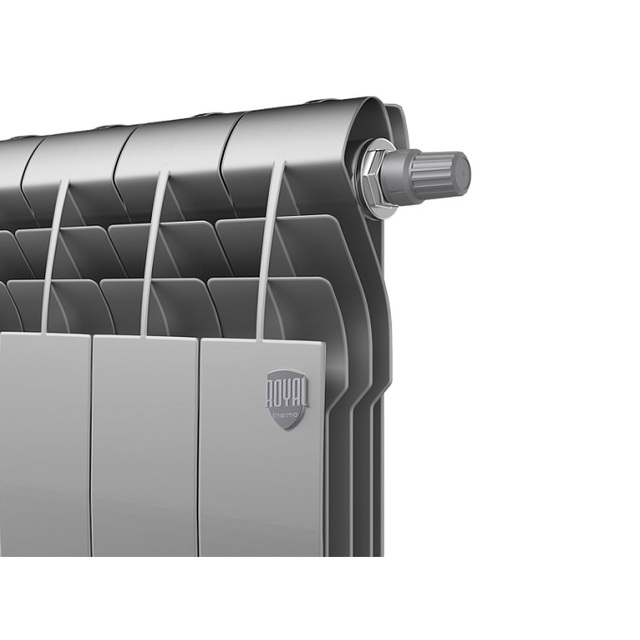 Радиатор Royal Thermo BiLiner 500/Silver Satin VDR 4 секц. (Цвет: Silver)