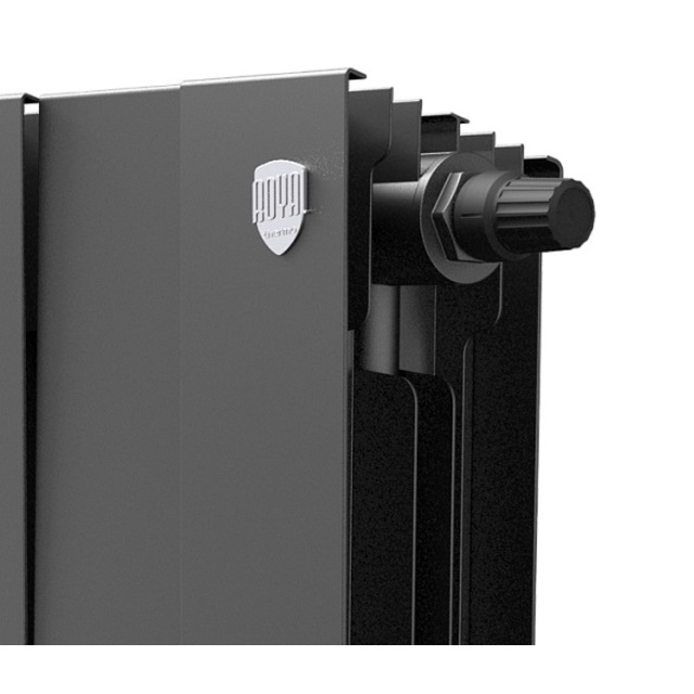 Радиатор Royal Thermo PianoForte 500/Noir Sable VDR 12 секц. (Цвет: Black)
