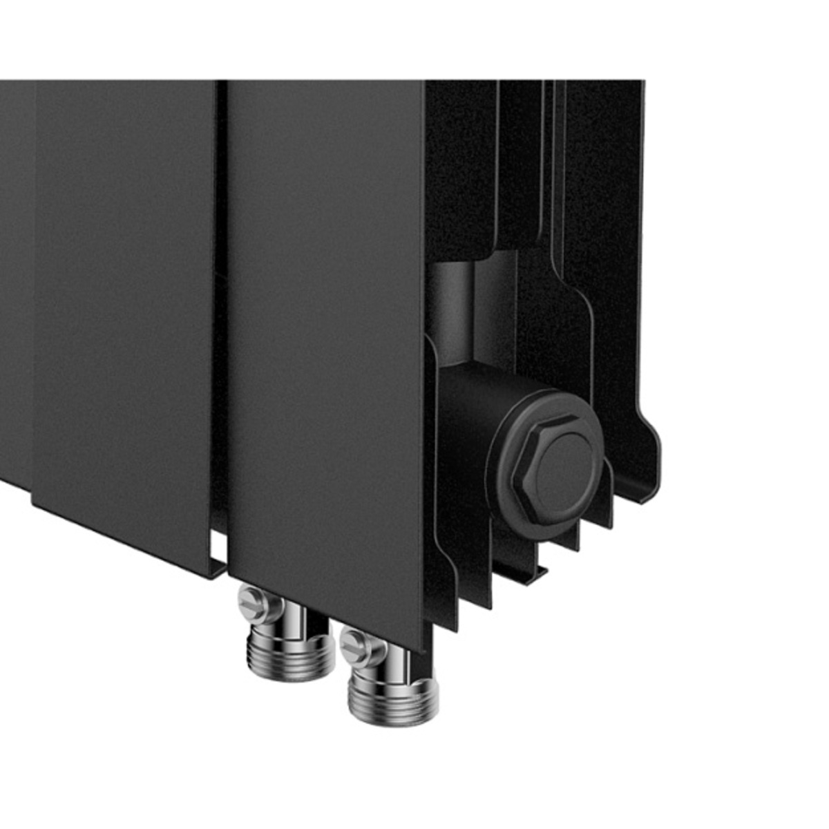 Радиатор Royal Thermo PianoForte 500 / Noir Sable VDR 14 секц. (Цвет: Black)