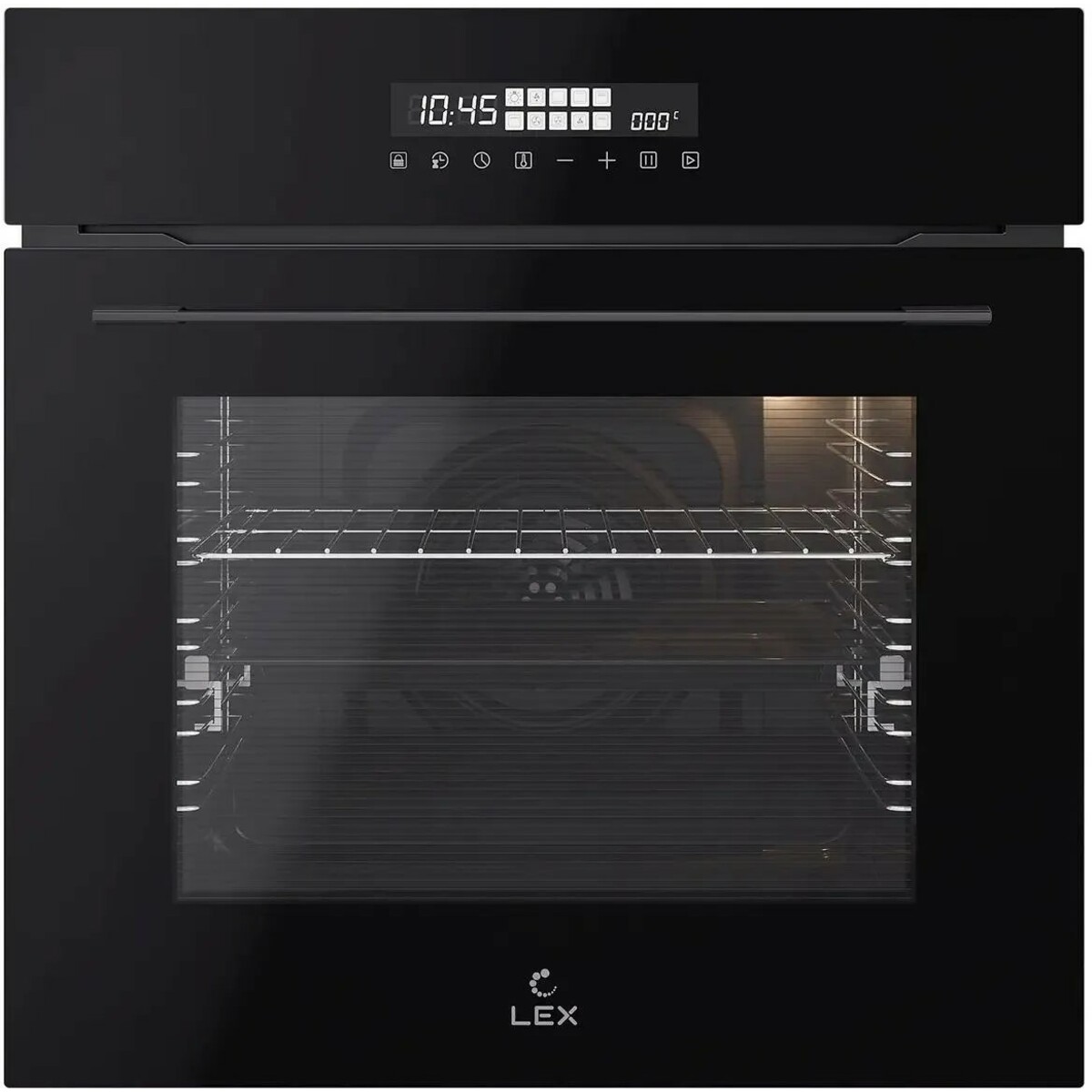 Духовой шкаф Lex EDS 1000 BBL, черный
