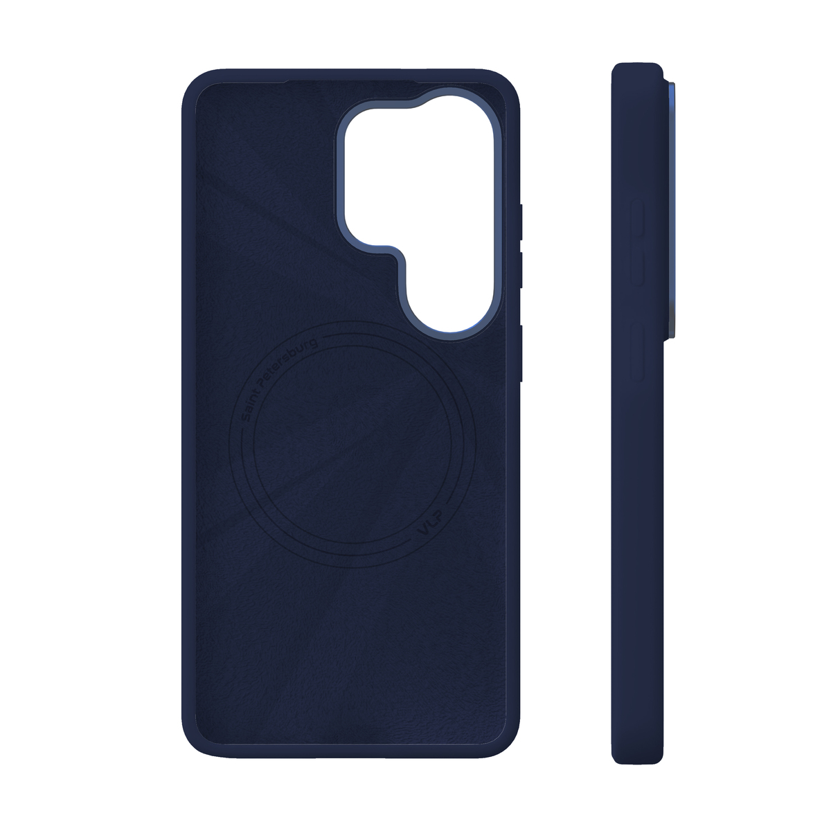 Чехол-накладка VLP Aster Pro Сase MagSafe для Samsung S26 Ultra (Цвет:Dark Blue)