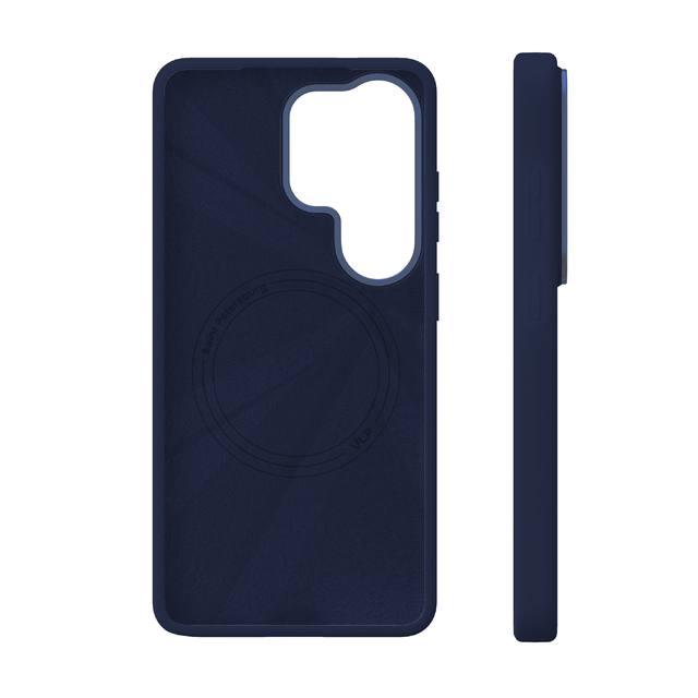 Чехол-накладка VLP Aster Pro Сase MagSafe для Samsung S26 Ultra (Цвет:Dark Blue) Чехол-накладка VLP Aster Pro Сase MagSafe для Samsung S26 Ultra (Цвет:Dark Blue)