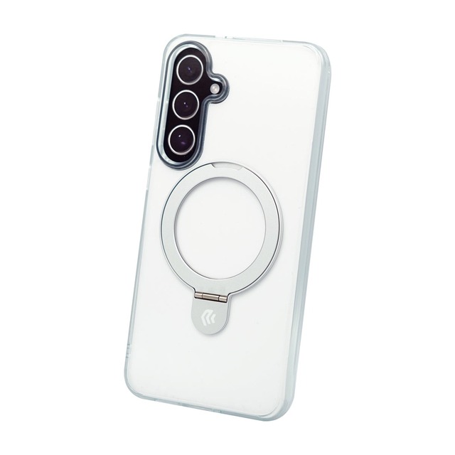 Чехол-накладка Devia Clean Series Magnetic ShockProof Case with Bracket для смартфона Samsung Galaxy S25 (Цвет: Clear)