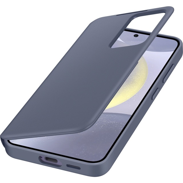 Чехол-книжка Samsung Smart View Wallet Case для смартфона Samsung Galaxy S24 (Цвет: Purple)