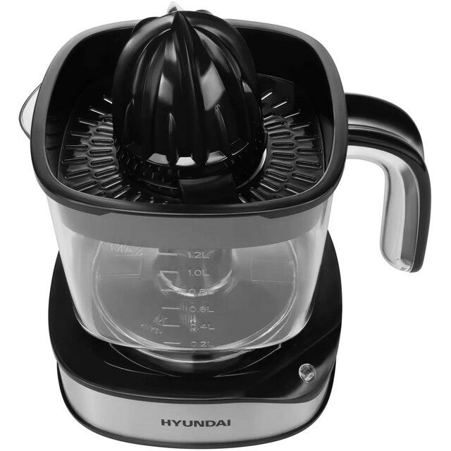 Соковыжималка Hyundai HY-JC4123 (Цвет: Black/Inox)