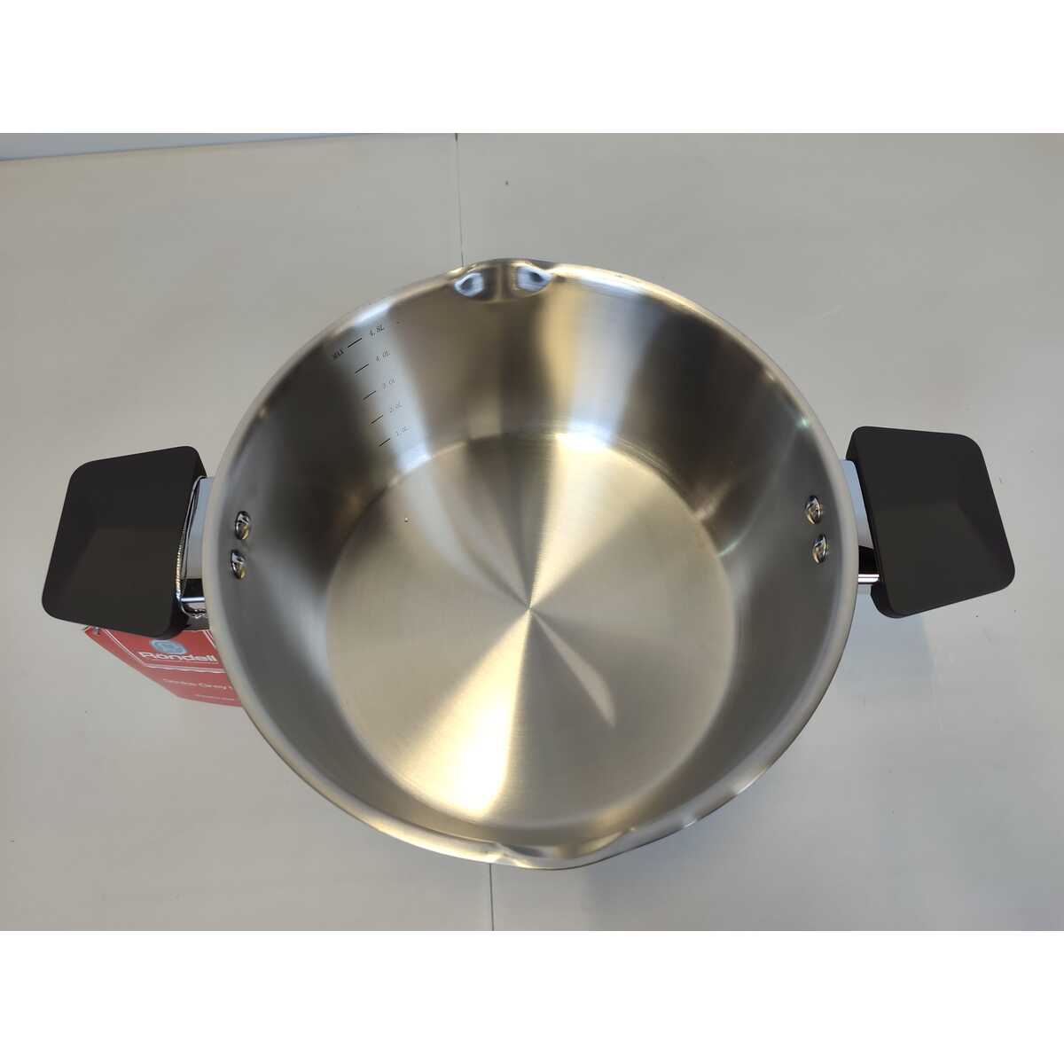 Кастрюля Rondell Strike Grey Ultra RDS-1949 (Цвет: Inox)