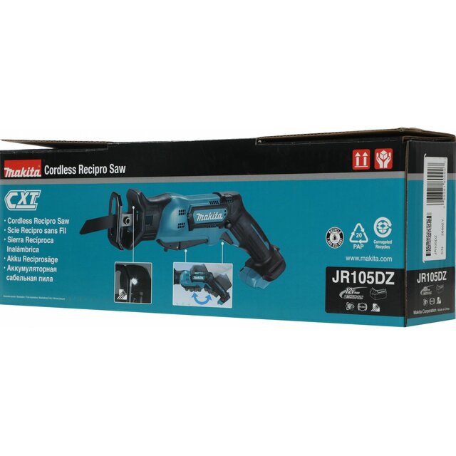 Сабельная пила Makita JR105DZ (Цвет: Blue)