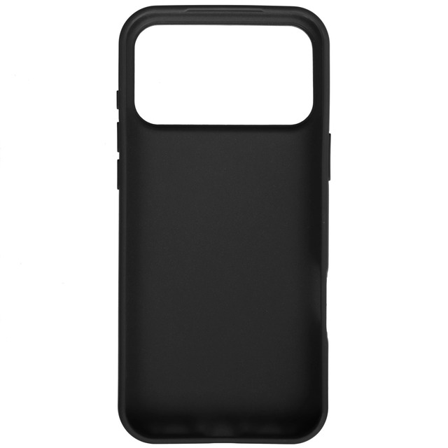 Чехол-накладка Borasco Silicone Сase для смартфона iPhone 17 Pro Max (Цвет: Black)