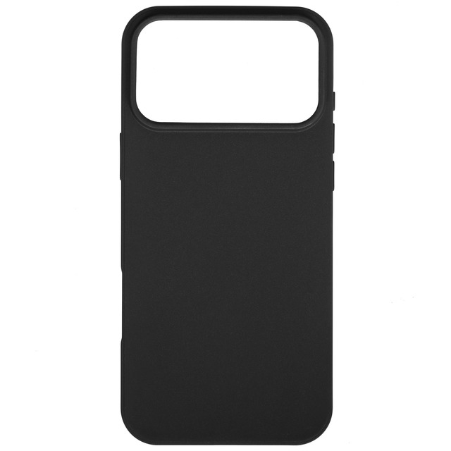 Чехол-накладка Borasco Silicone Сase для смартфона iPhone 17 Pro Max (Цвет: Black)