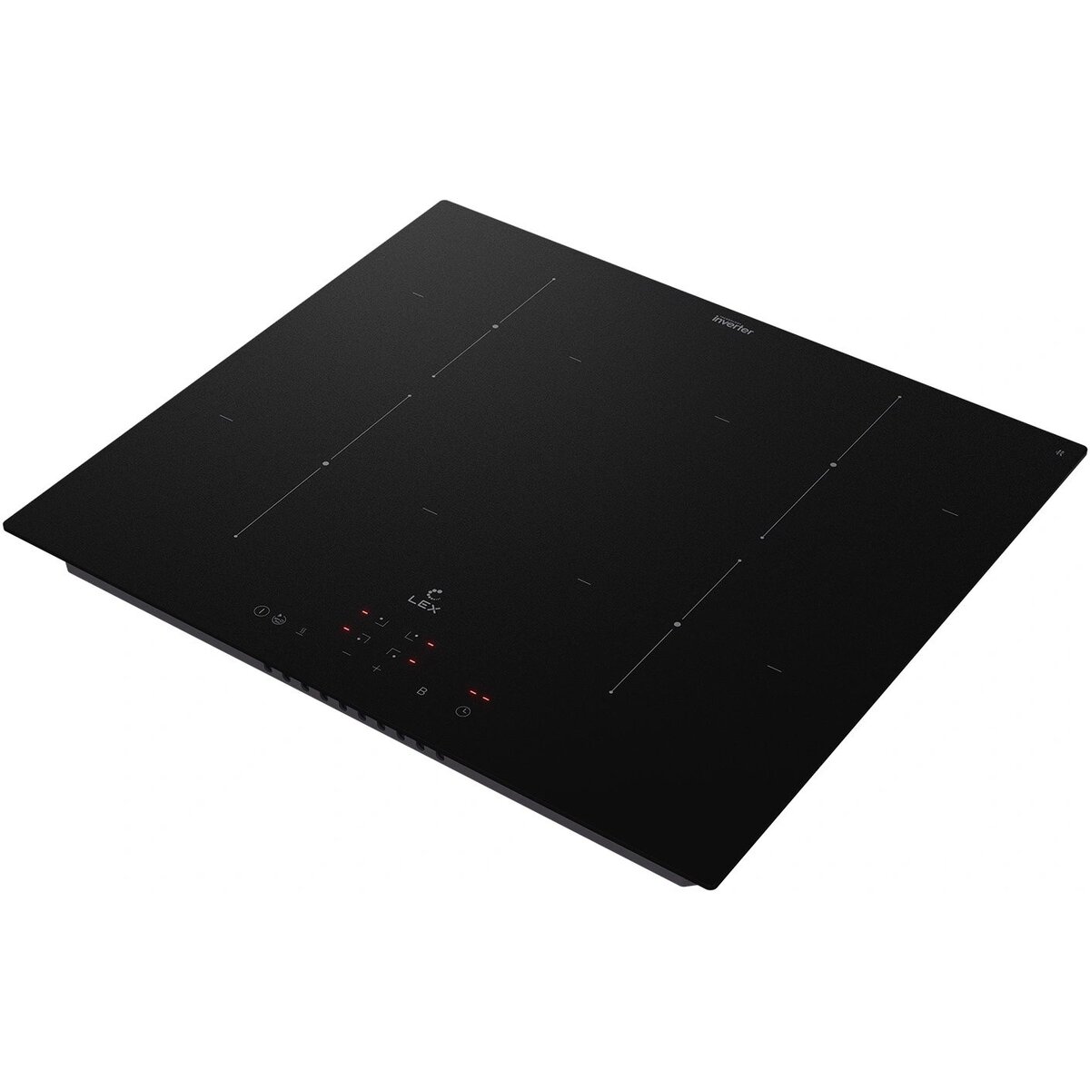 Индукционная варочная панель Lex Hi-Tech EVI 6040B I BL, черный