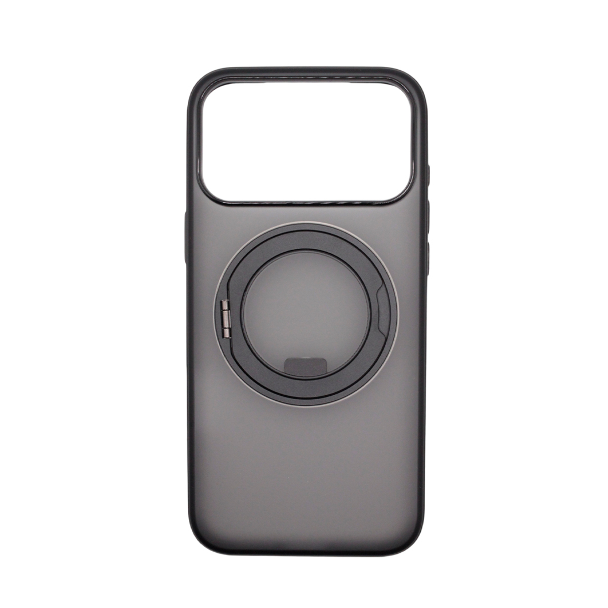 Чехол-накладка Comma Joy Elegant Magnetic 360 Rotating Stand Case для iPhone 17 Pro Max (Цвет:Black)