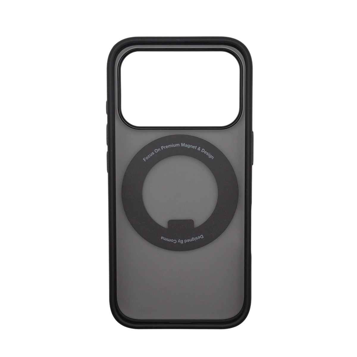 Чехол-накладка Comma Joy Elegant Magnetic 360 Rotating Stand Case для iPhone 17 Pro Max (Цвет:Black)