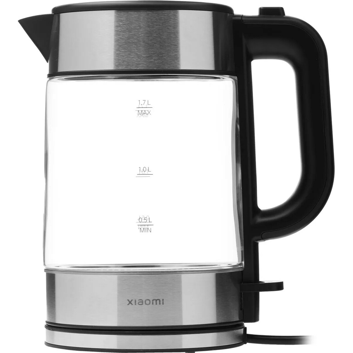 Чайник Xiaomi Electric Glass Kettle RU, черный