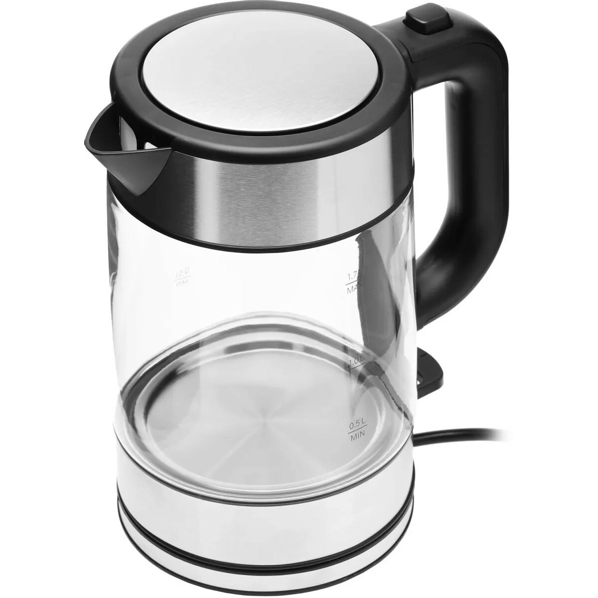 Чайник Xiaomi Electric Glass Kettle RU, черный