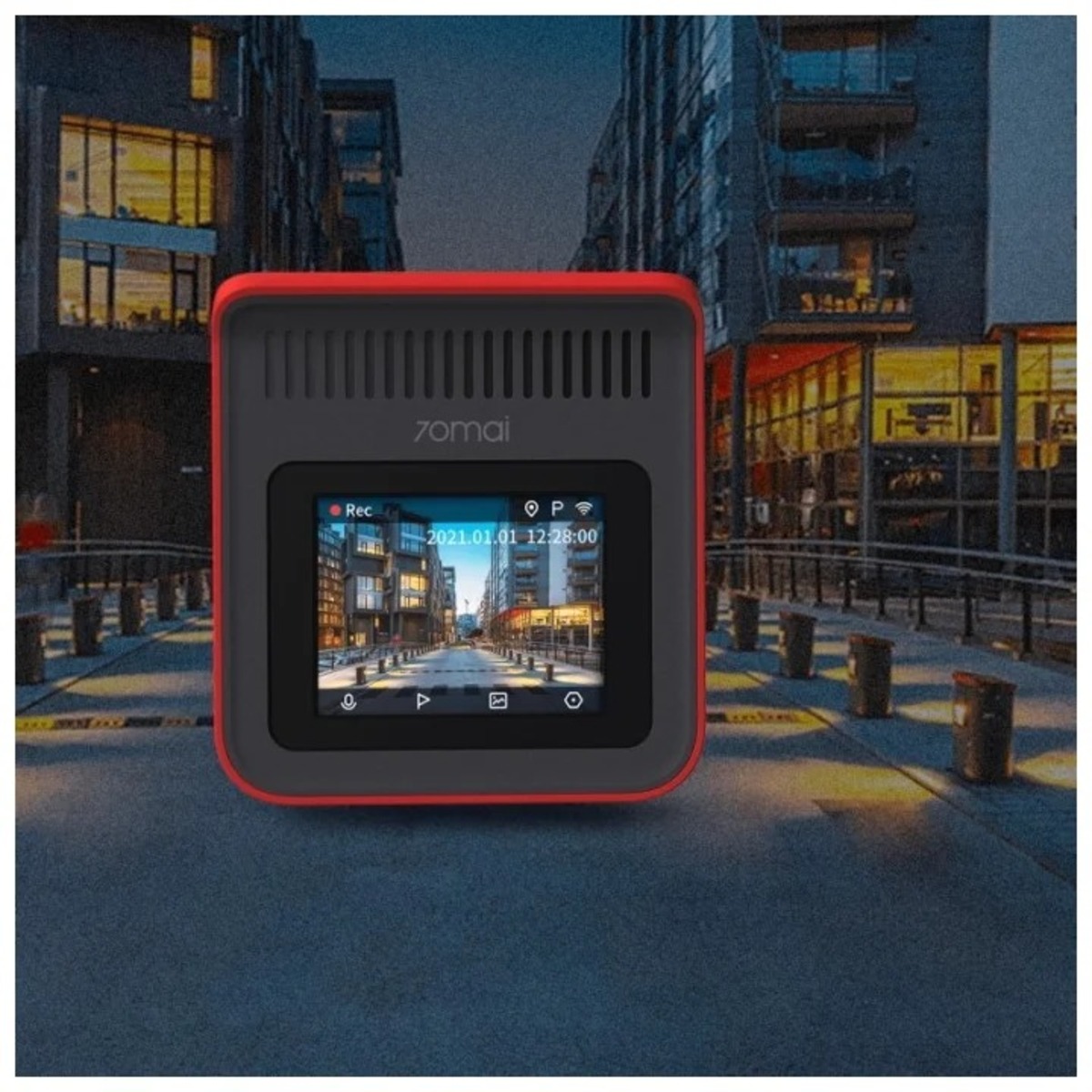 Видеорегистратор 70mai Dash Cam A400 (Цвет: Red)